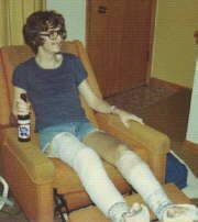 1974 - Michael, casts and brew!