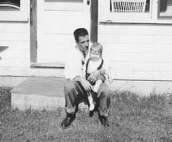 Dad and Susy  May 1951